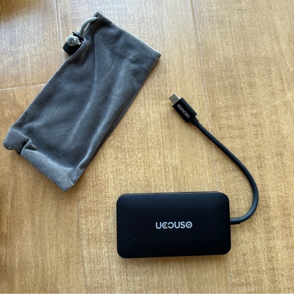 UCUSO Multiport USB-C Hub, New in box, Black - Picture 5 of 11